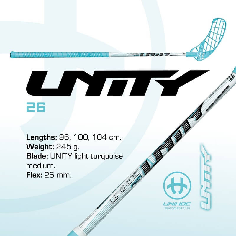 Unihoc UNITY 2.6 Turqouise/White