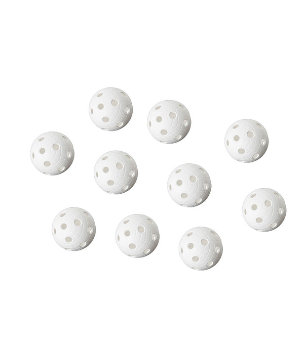 Unihoc Innebandyboll Crater White 200-pack