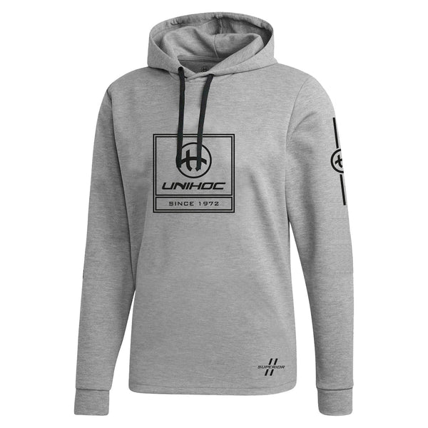 Unihoc Hood SUPERIOR grey melange