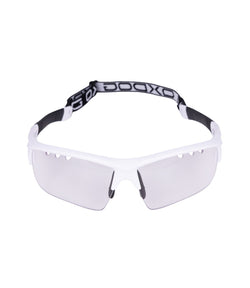 Oxdog Innebandyglasögon Spectrum JR/SR Flexfit White