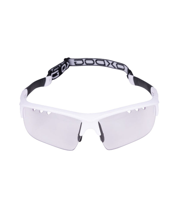 Oxdog Innebandyglasögon Spectrum JR/SR Flexfit White