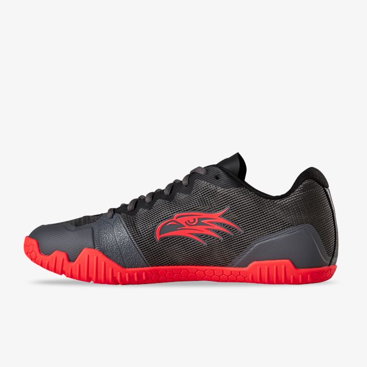 Salming Hawk Shoe GunMetal/Red