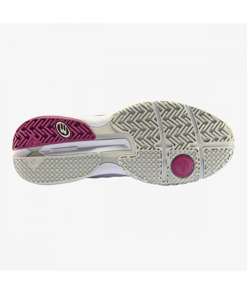 Bullpadel Flow Hybrid FLY W 22V White/Violet Padelsko