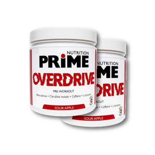 Prime Nutrition 
2-pack Overdrive - Sour Apple 300g