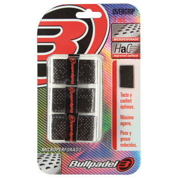 Bullpadel Overgrip 3-pack Black