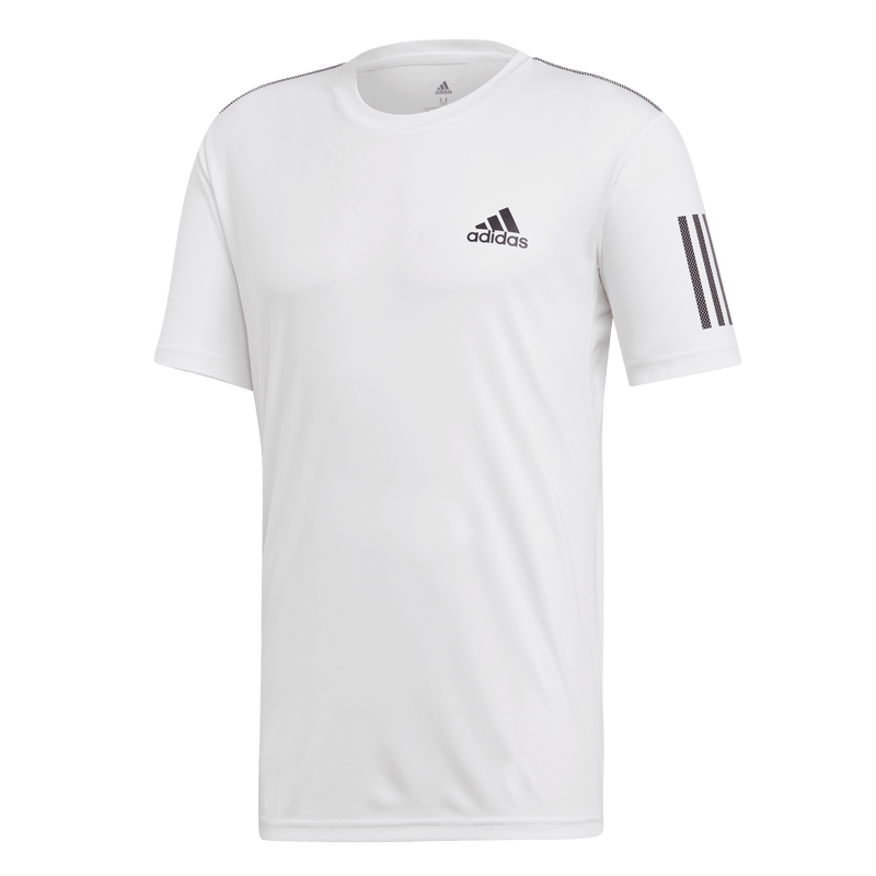 Adidas Padeltröja Club 3 Stripes White