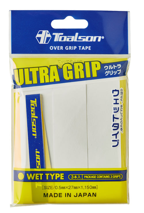 Toalson Ultra Grip 3-pack White