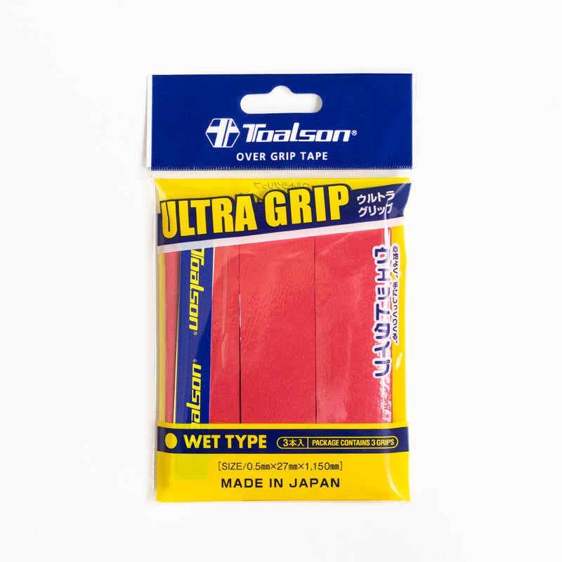 Toalson Ultra Grip 3-pack Red