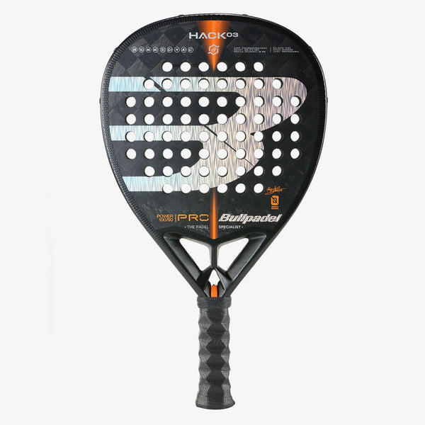 Bullpadel Hack 03 2022 + Custom Weight + 3-pack Overgrip