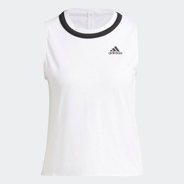 Adidas Club Knotted Tank White