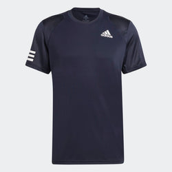 Adidas Club 3-Stripe T-Shirt Navy