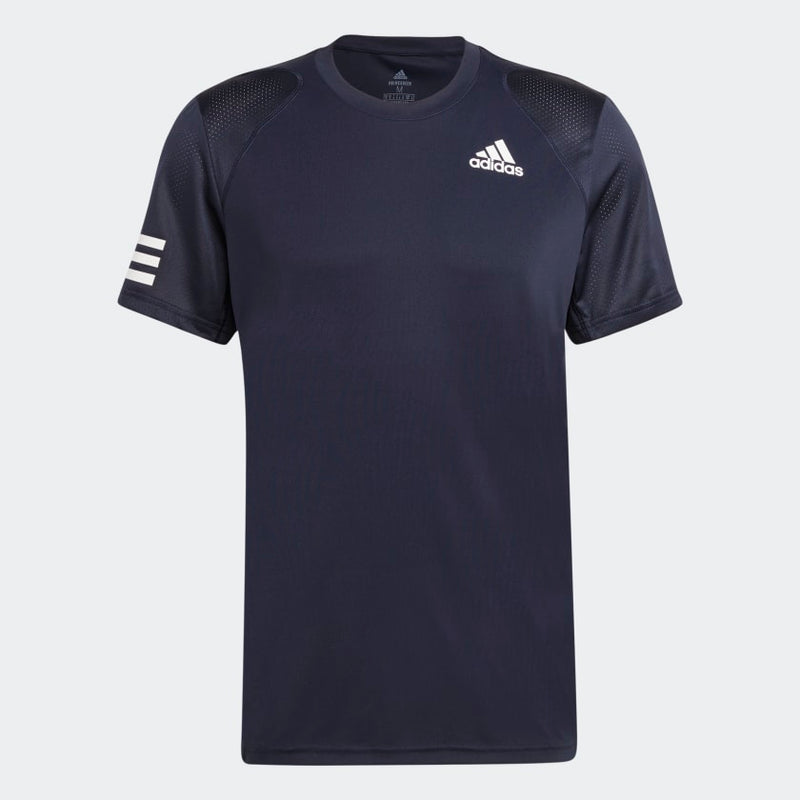 Adidas Club 3-Stripe T-Shirt Navy