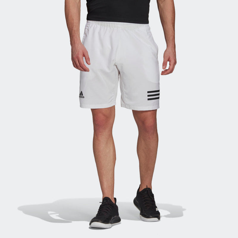 Adidas Club 3-Stripe Shorts White