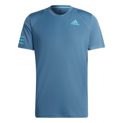 Adidas Club 3-Stripe T-shirt Blue