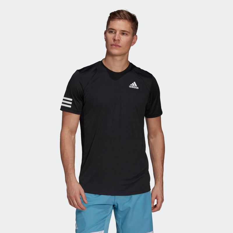 Adidas Club 3-Stripe Padeltröja Black