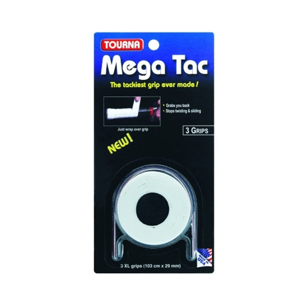 Tourna Mega Tac 3-pack White