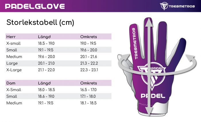 Tres Metros PadelGlove Herr