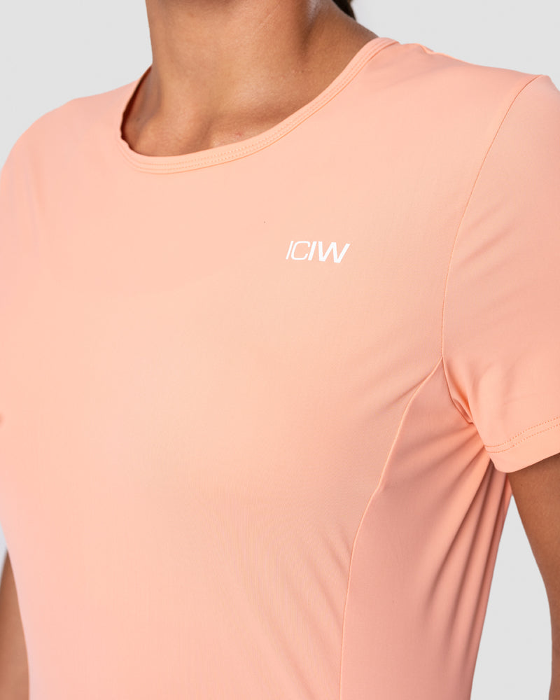 ICANIWILL Smash T-shirt Coral Women