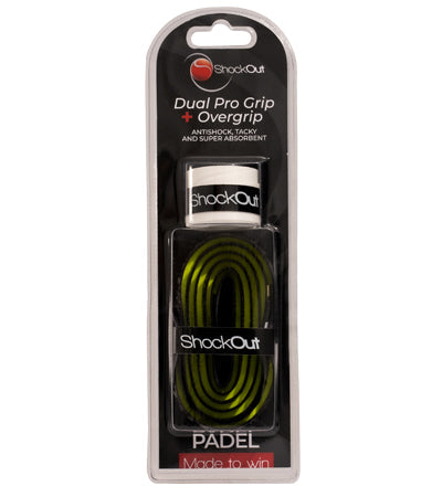 Shockout Dual Pro Grip Padel Black