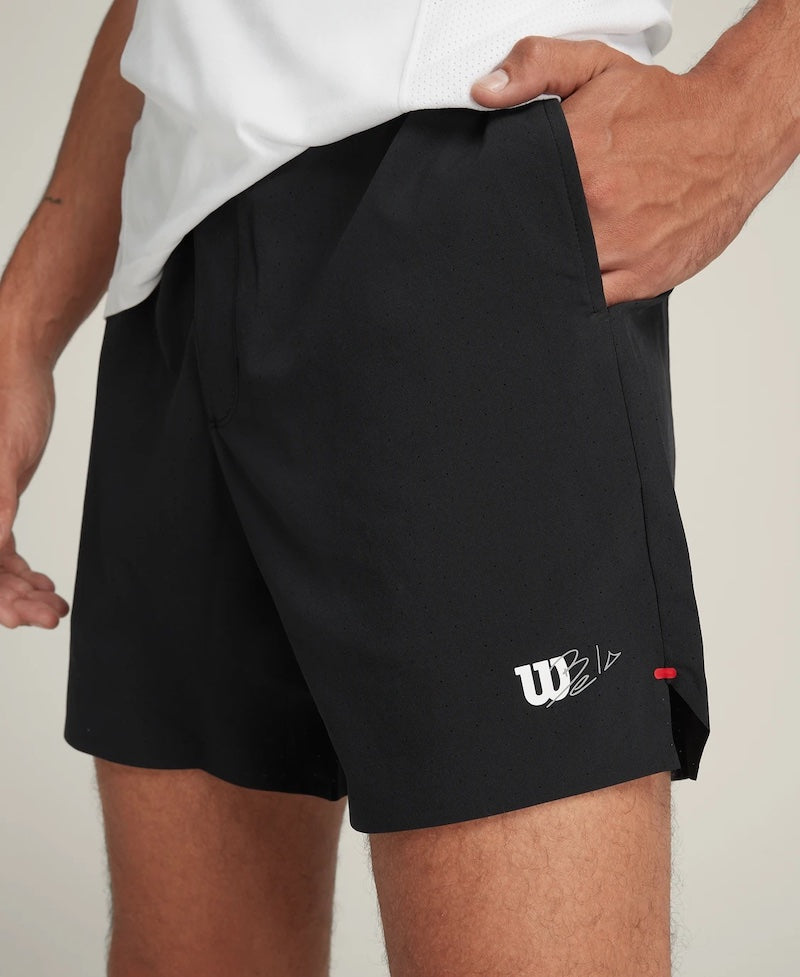 Wilson Tournament Shorts Black 2023