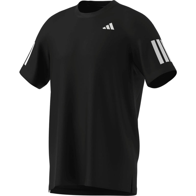 Adidas Club 3-Stripe Tee Black