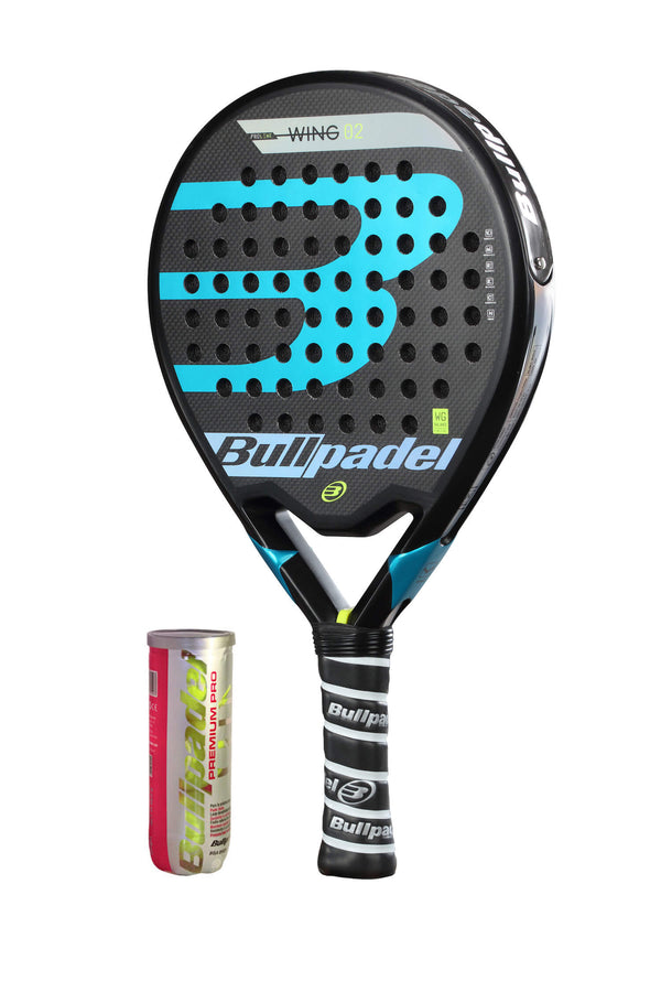 Bullpadel WING-2 + 3-pack bollar