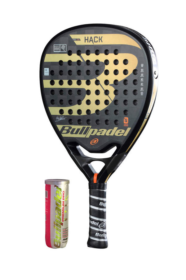 Bullpadel HACK + 3-pack bollar på köpet