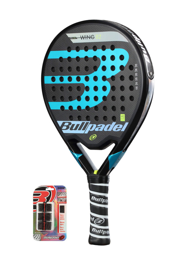 Bullpadel WING-2 + 3-pack Overgrip på köpet