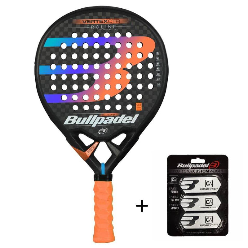 Bullpadel Vertex Control 2019 + Protector Custom Weight