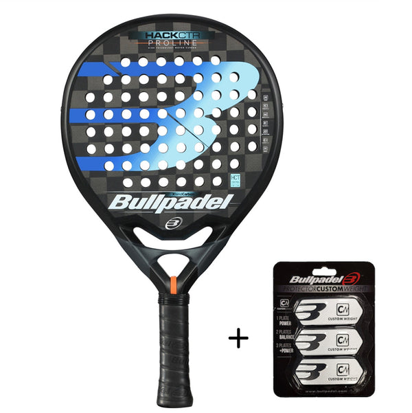 Bullpadel HACK CONTROL 2019 + Protector Custom Weight