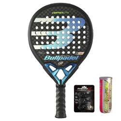 Bullpadel Vertex 2 Control 2020 + Protector Custom Weight & 3-pack bollar