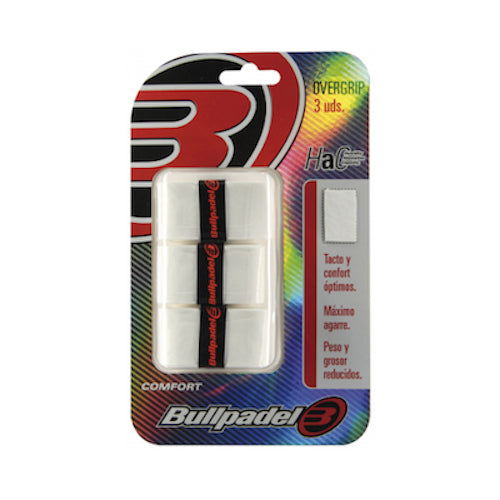 Bullpadel Hack Comfort 2020 + 3-pack Overgrip & Bollar