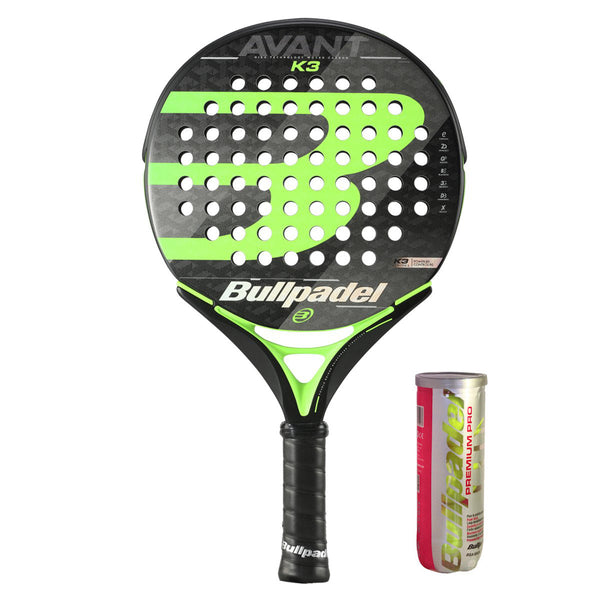 Bullpadel K3 Avant 2020 + 3-pack bollar