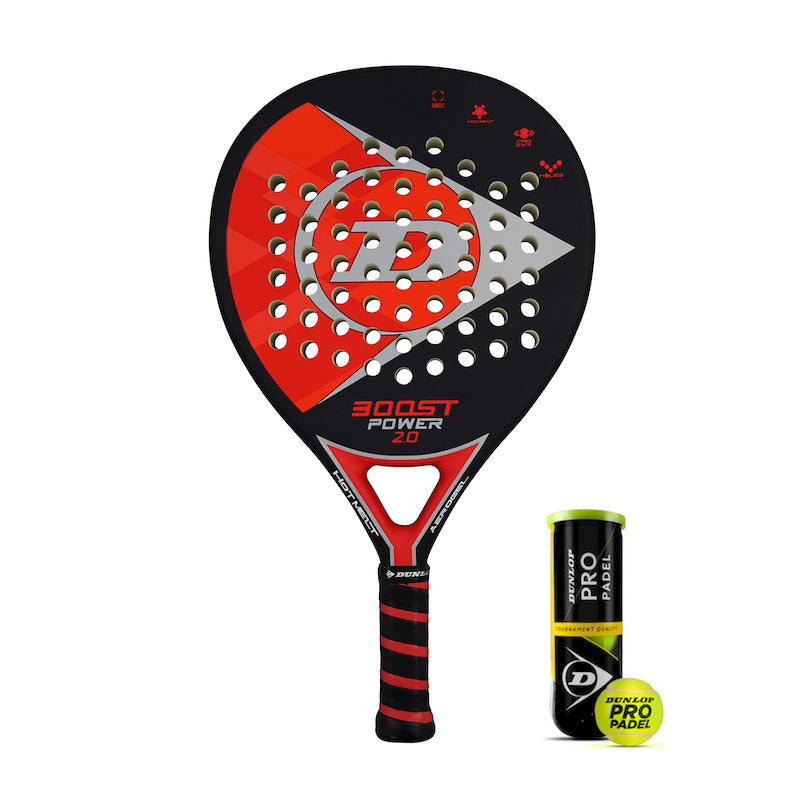 Dunlop Boost Power 2.0 + Pro Padel 3B