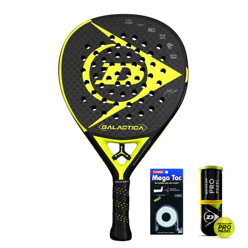 Dunlop Galactica 2021 + Mega Tac + Pro Padel 3B