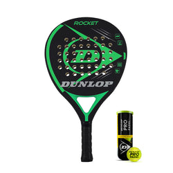 Dunlop Rocket Green  + Pro Padel 3B