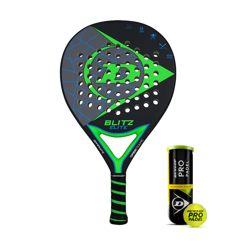 Dunlop Blitz Elite 2021 + Padel Pro 3B