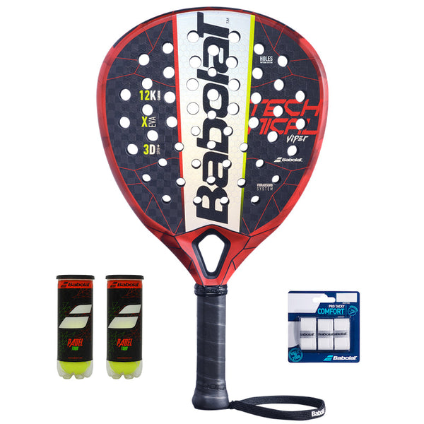 Babolat Viper Technical 2022 + 2 x Padel Tour + Pro Tour 3-pack