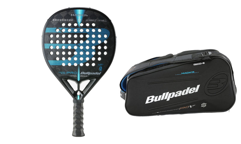 Bullpadel Hack 03 Control 2022 + Hack Big Capacity Racketväska