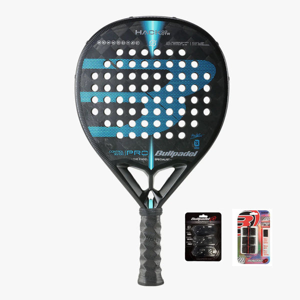 Bullpadel Hack Control 2022 + Custom Weight + Toalson 3-pack