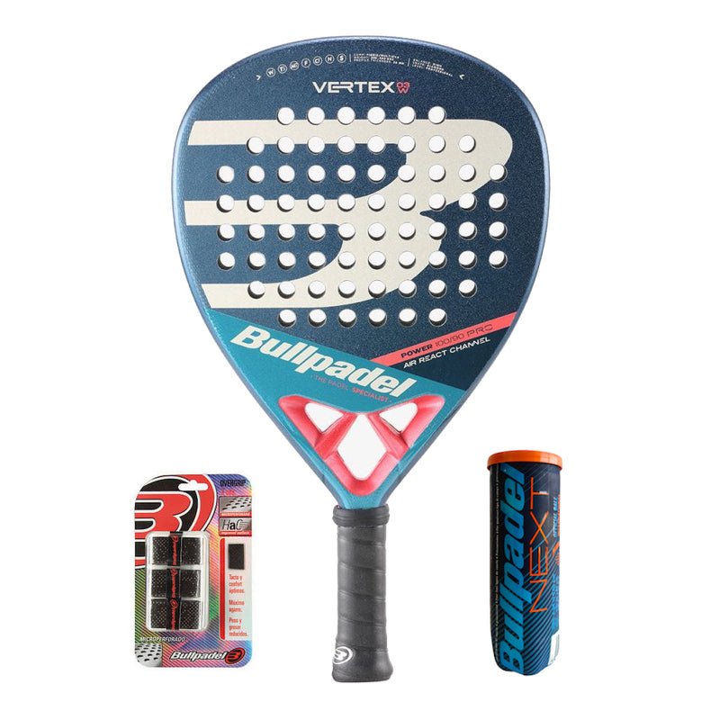 Bullpadel Vertex 03 W 2023 + Overgrip + Next