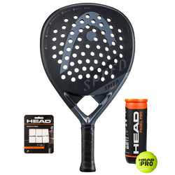 Head Speed Pro X 2023 + Padel Pro 3B + XtremeSoft Grip