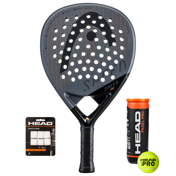 Head Speed Pro 2023 + Padel Pro 3B + XtremeSoft Grip