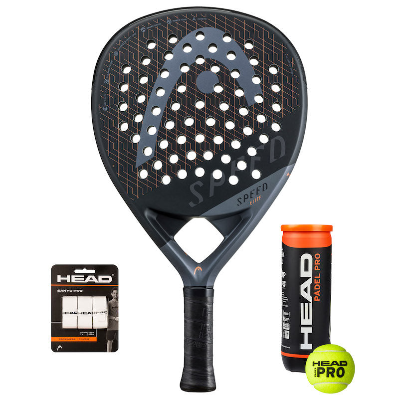 Head Speed Elite 2023 + Padel Pro 3B + XtremeSoft Grip