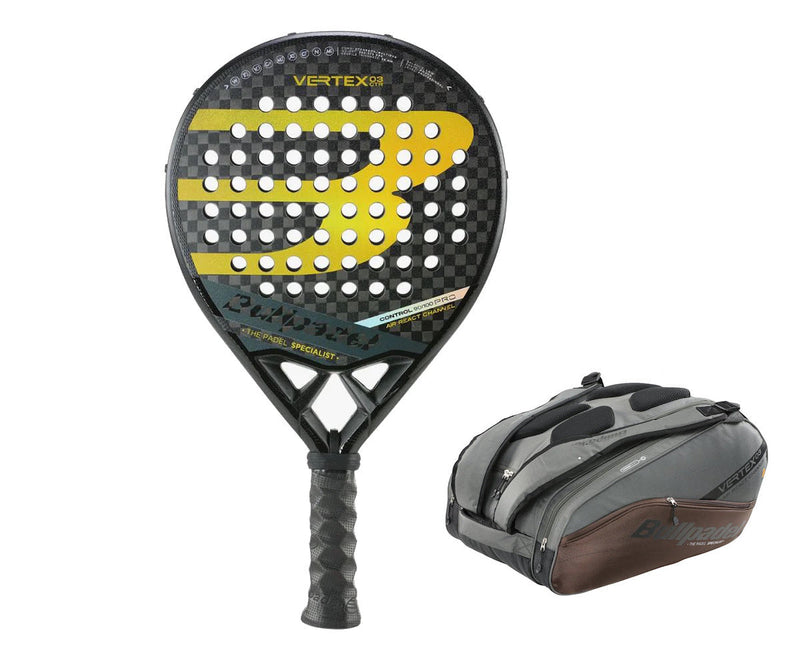 Bullpadel Vertex 03 CTRL 2023 + Vertex Racketväska 2023