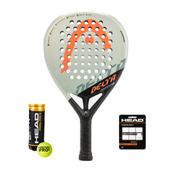 Head Delta Motion 2022 + Padel Pro S + Xtremesoft Overgrip