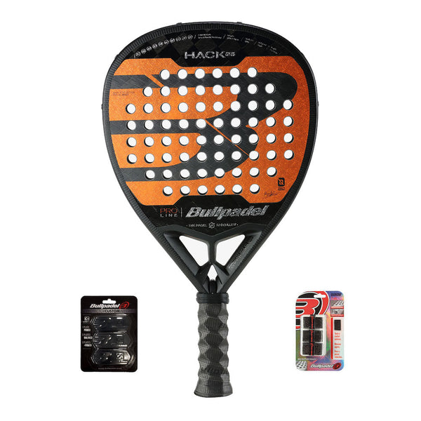 Bullpadel Hack 03 2024 + Protector Custom Weight + Overgrip