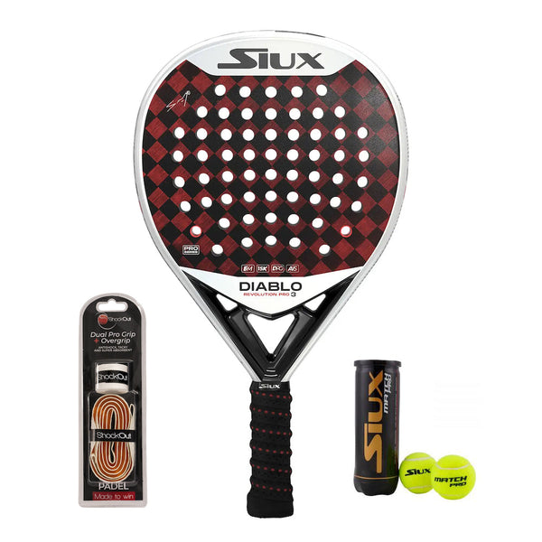 Siux Diablo Revolution Pro 3 Sanyo 2024 + Dual Pro Grip + Match Pro